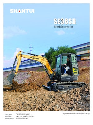 Mini Pelles Shantui SE36SR