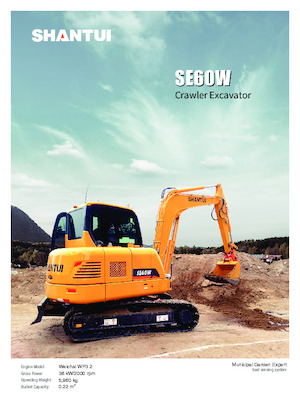 Mini Pelles Shantui SE60W