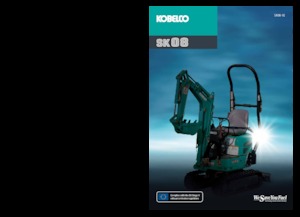 Mini Pelles Kobelco SK 08 1E