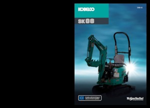 Mini Pelles Kobelco SK 08 1E