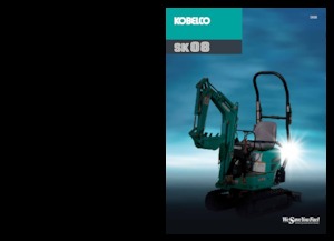 Mini Pelles Kobelco SK 08