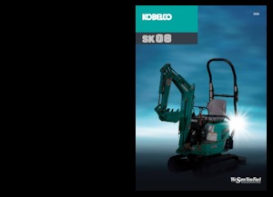 Mini Pelles Kobelco SK 08