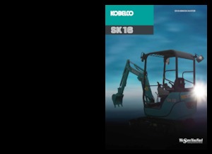 Mini Pelles Kobelco SK 16