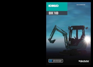 Mini Pelles Kobelco SK 18 1E