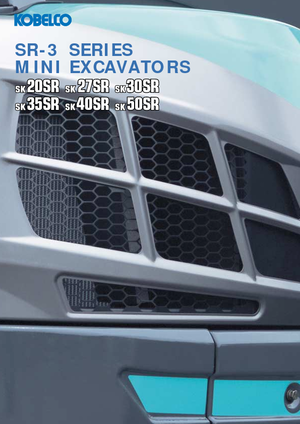 Mini Pelles Kobelco SK 35 SR 5