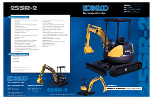 Mini Pelles Kobelco SK 25 SR 2