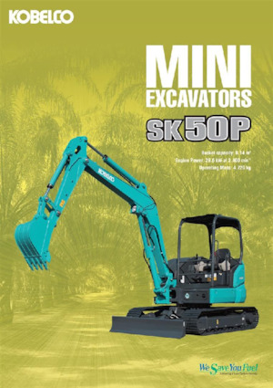 Mini Pelles Kobelco SK 50 P 6