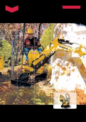 Mini Pelles Yanmar SV 08-1 AS