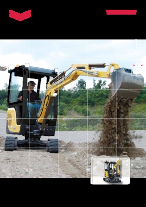 Mini Pelles Yanmar SV 18 CR