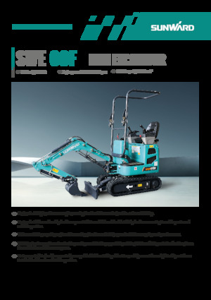 Mini Pelles Sunward SWE08F