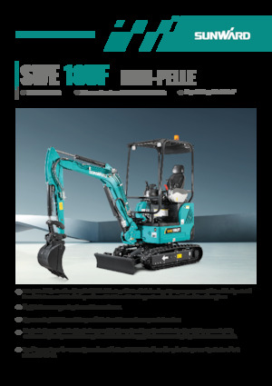 Mini Pelles Sunward SWE18UF 