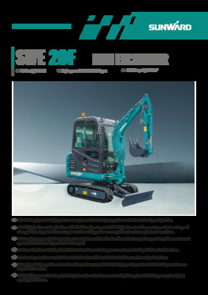Mini Pelles Sunward SWE20F 