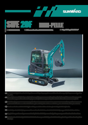 Mini Pelles Sunward SWE20F 