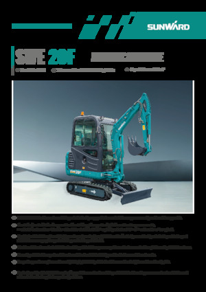 Mini Pelles Sunward SWE20F 