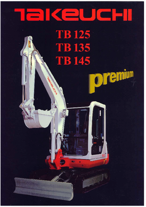 Mini Pelles Takeuchi TB 145