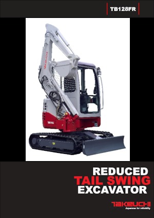 Mini Pelles Takeuchi TB 128 FR