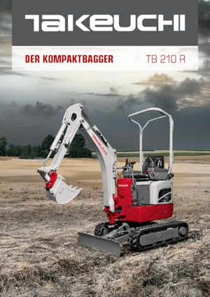 Mini Pelles Takeuchi TB 210 R