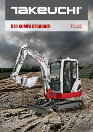 Mini Pelles Takeuchi TB 225