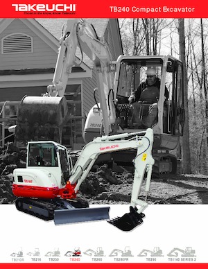 Mini Pelles Takeuchi TB 240