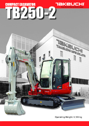 Mini Pelles Takeuchi TB 250-2