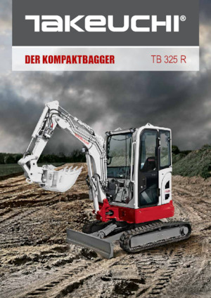 Mini Pelles Takeuchi TB 325 R