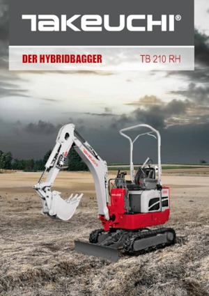 Mini Pelles Takeuchi TB 210 Hybrid