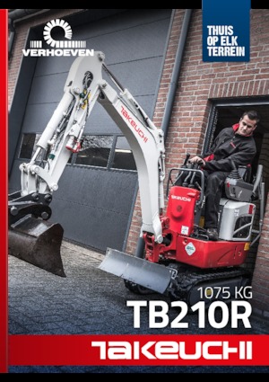 Mini Pelles Takeuchi TB 210 R