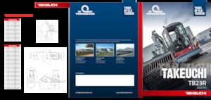 Mini Pelles Takeuchi TB 23 R