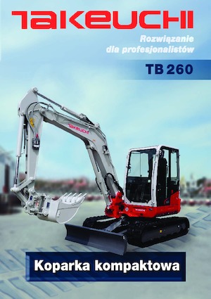 Mini Pelles Takeuchi TB 260