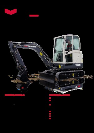 Mini Pelles Schaeff TC 25