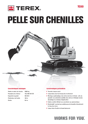 Mini Pelles Terex TC 60