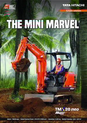 Mini Pelles Hitachi TMX 20 neo