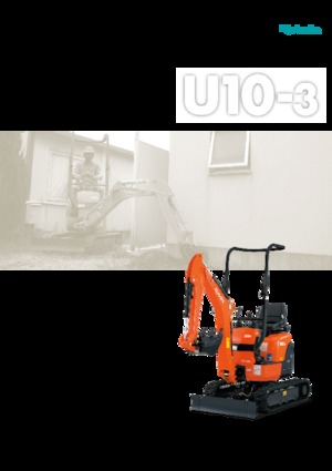 Mini Pelles Kubota U10-3 SL