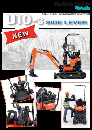 Mini Pelles Kubota U10-3 SL