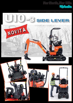 Mini Pelles Kubota U10-3 SL
