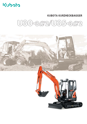 Mini Pelles Kubota U35-3α2