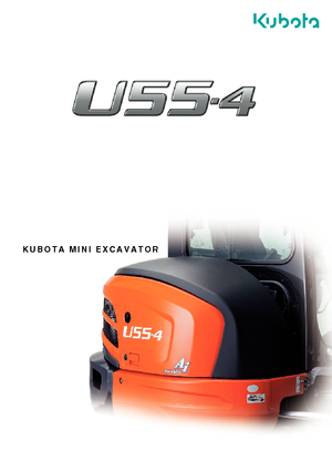 Mini Pelles Kubota U55-4
