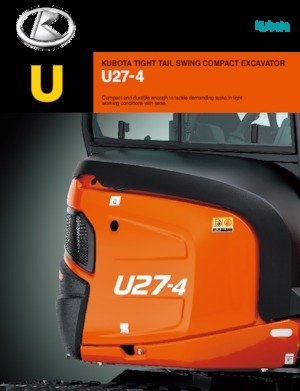 Mini Pelles Kubota U27-4
