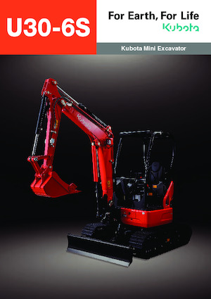 Mini Pelles Kubota U30-6S