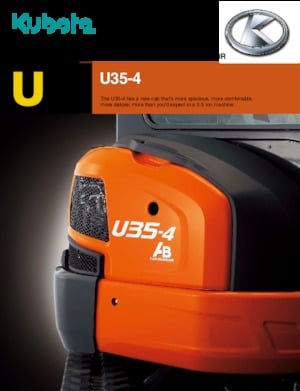 Mini Pelles Kubota U35-4