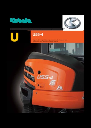 Mini Pelles Kubota U55-4