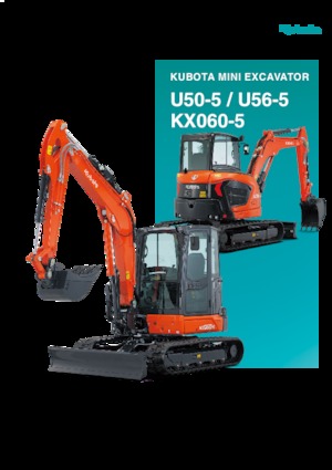 Mini Pelles Kubota U50-5