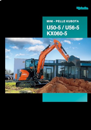Mini Pelles Kubota U50-5