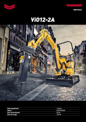 Mini Pelles Yanmar VIO 12-2 A