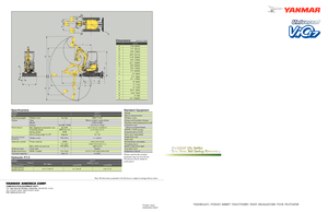 Mini Pelles Yanmar VIO 17 Univ