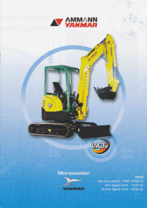 Mini Pelles Yanmar VIO 35