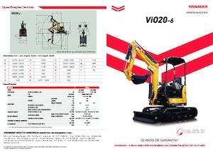 Mini Pelles Yanmar ViO20-6