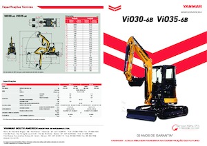 Mini Pelles Yanmar Vio30-6B 