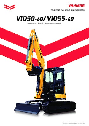Mini Pelles Yanmar ViO50-6B 