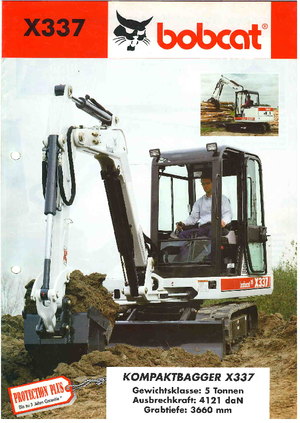 Mini Pelles Bobcat X 337